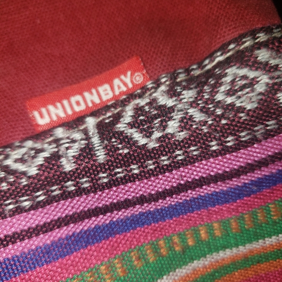 UNION BAY Y2K STRIPED TOTE Vintage. GUC - Picture 6 of 9